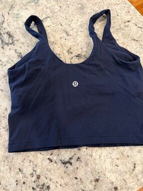 lululemon athletica Navy Blue Tank Top